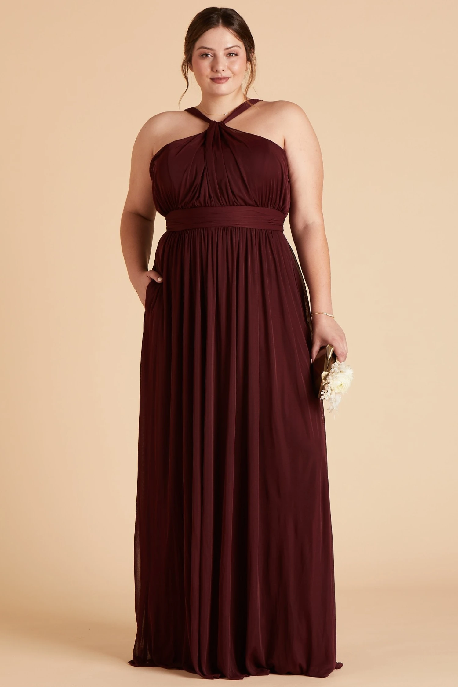 Kiko Dress - Cabernet - Image 10