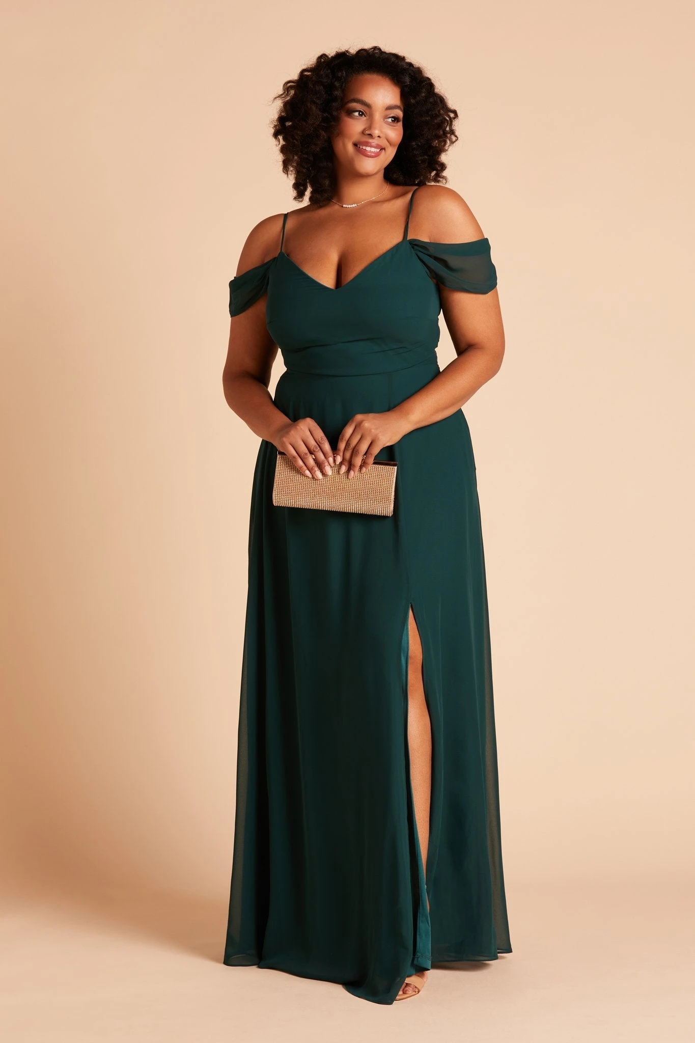 Devin Convertible Dress - Emerald - Image 17