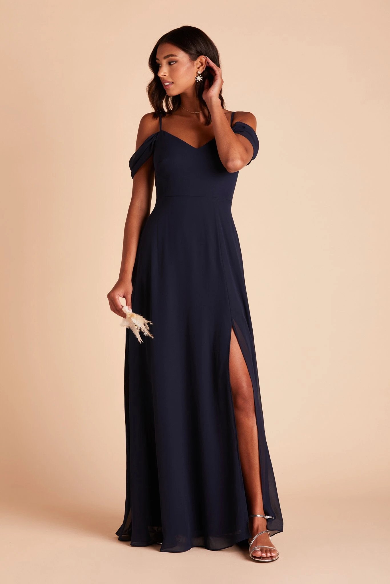 Devin Convertible Dress - Navy - Image 8