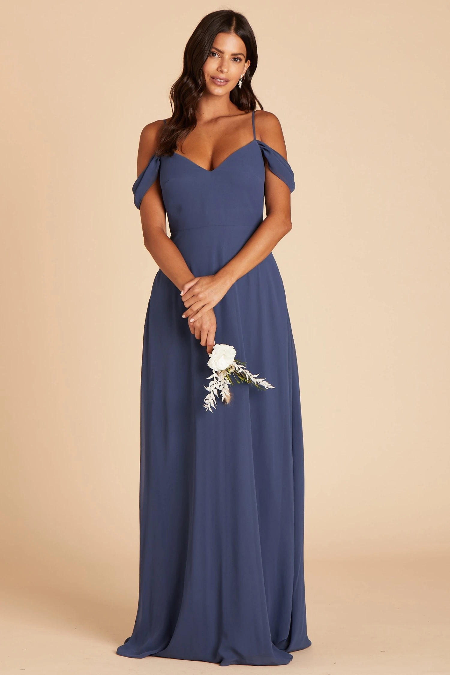 Devin Convertible Dress - Slate Blue - Image 10