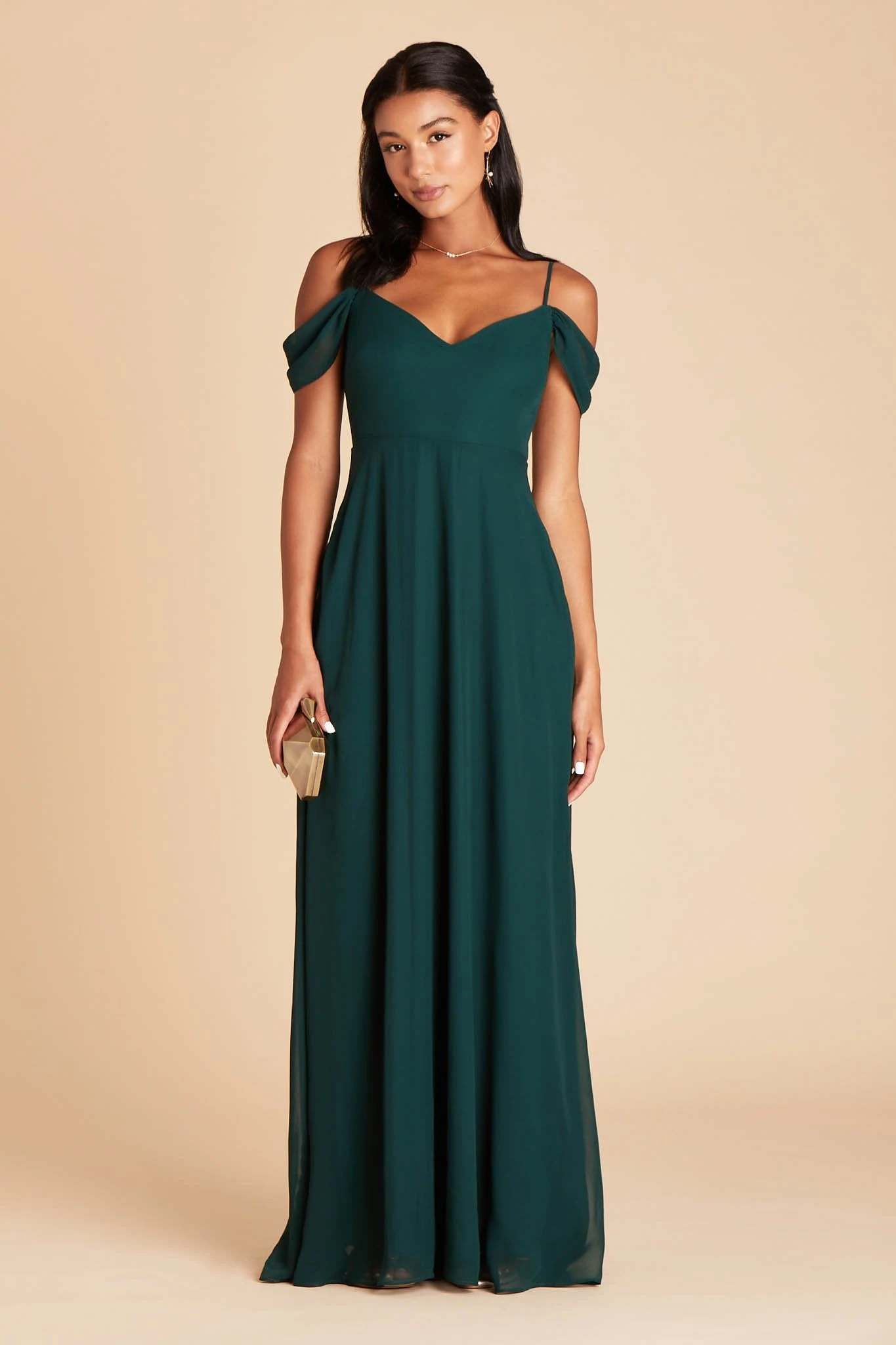 Devin Convertible Dress - Emerald - Image 12
