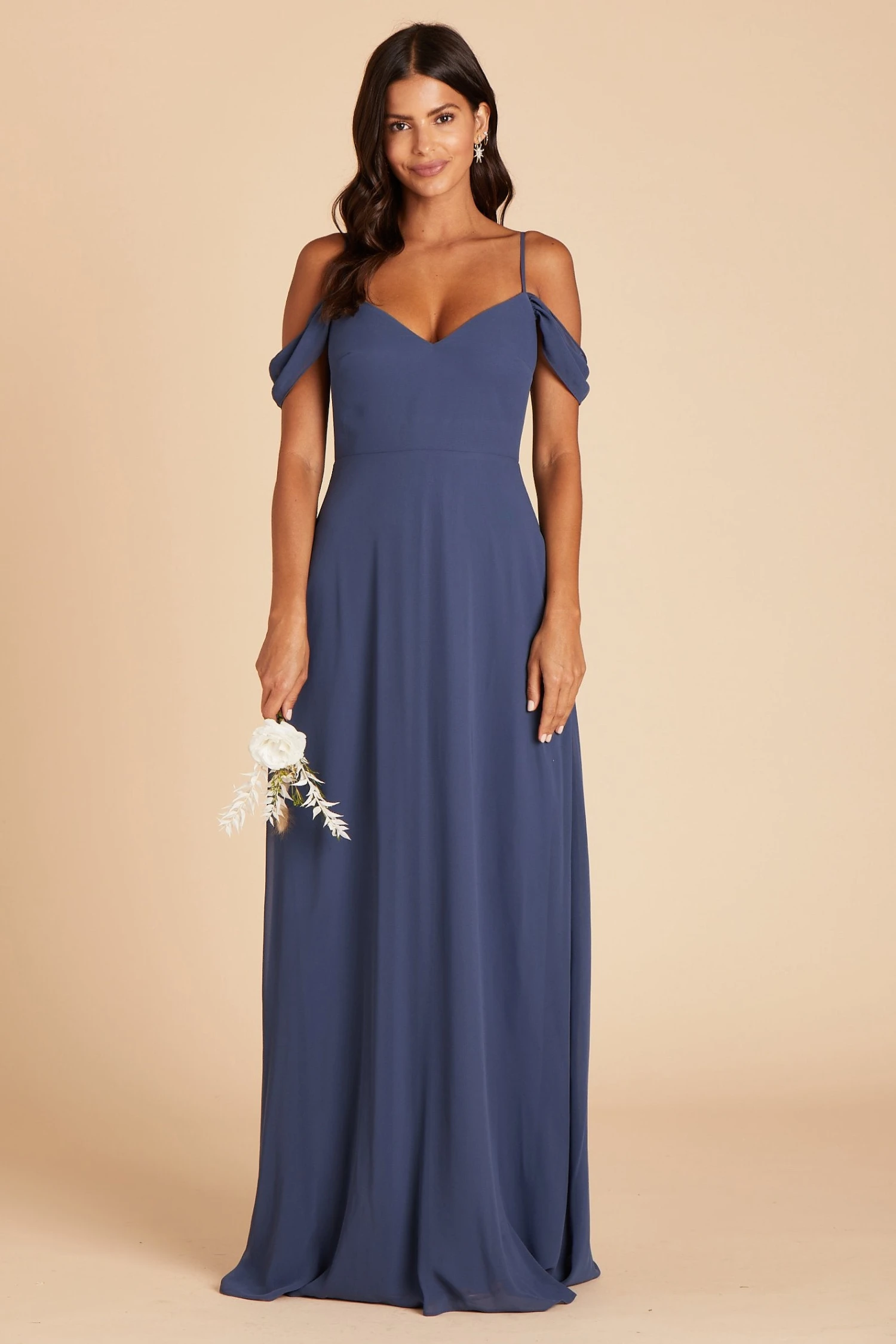 Devin Convertible Dress - Slate Blue - Image 11