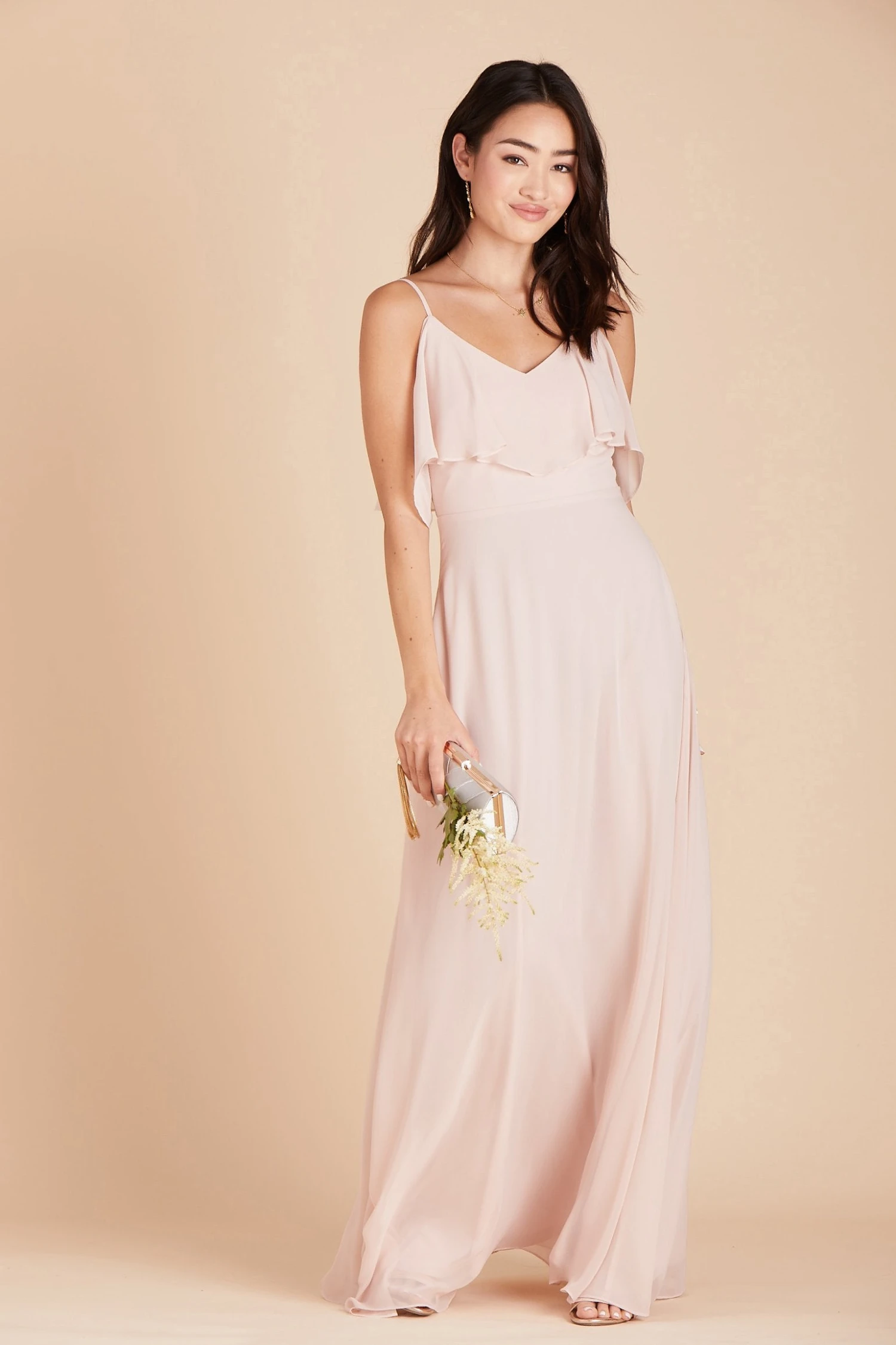 Jane Convertible Dress - Pale Blush - Image 4