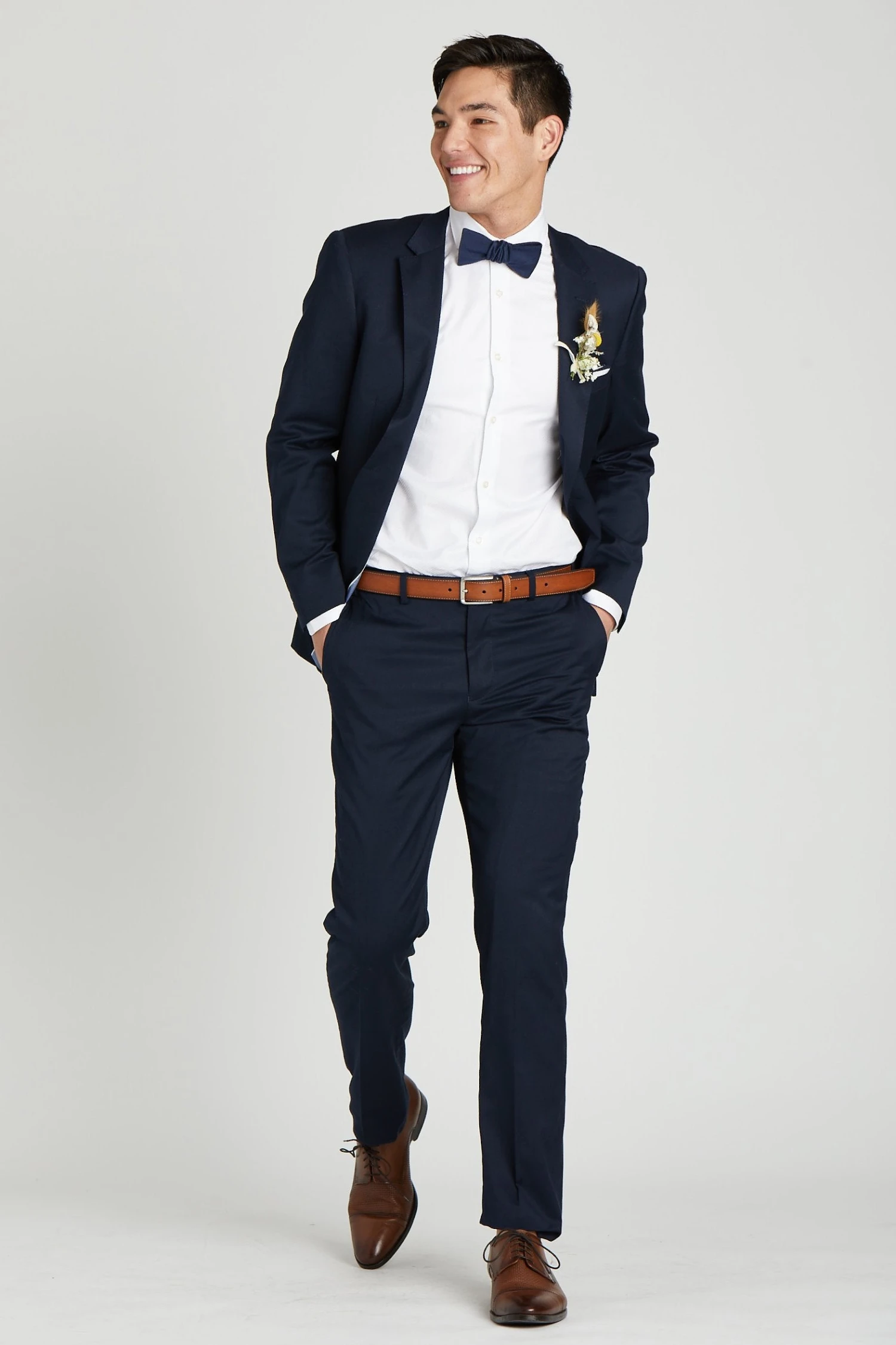 Daniel Bow Tie - Navy - Image 2