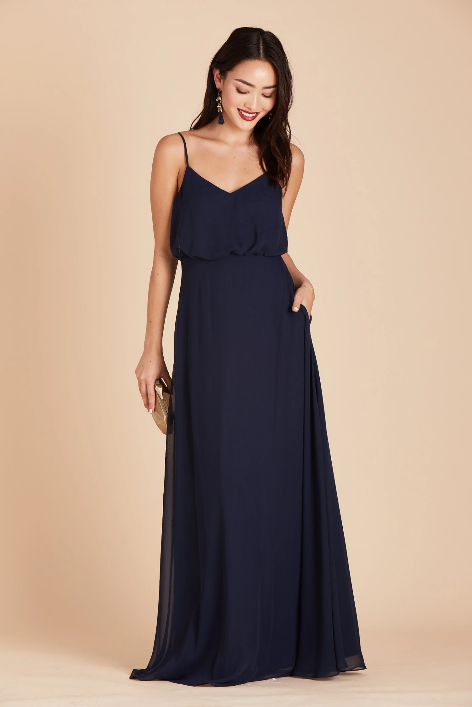 Gwennie Dress - Navy - Image 3