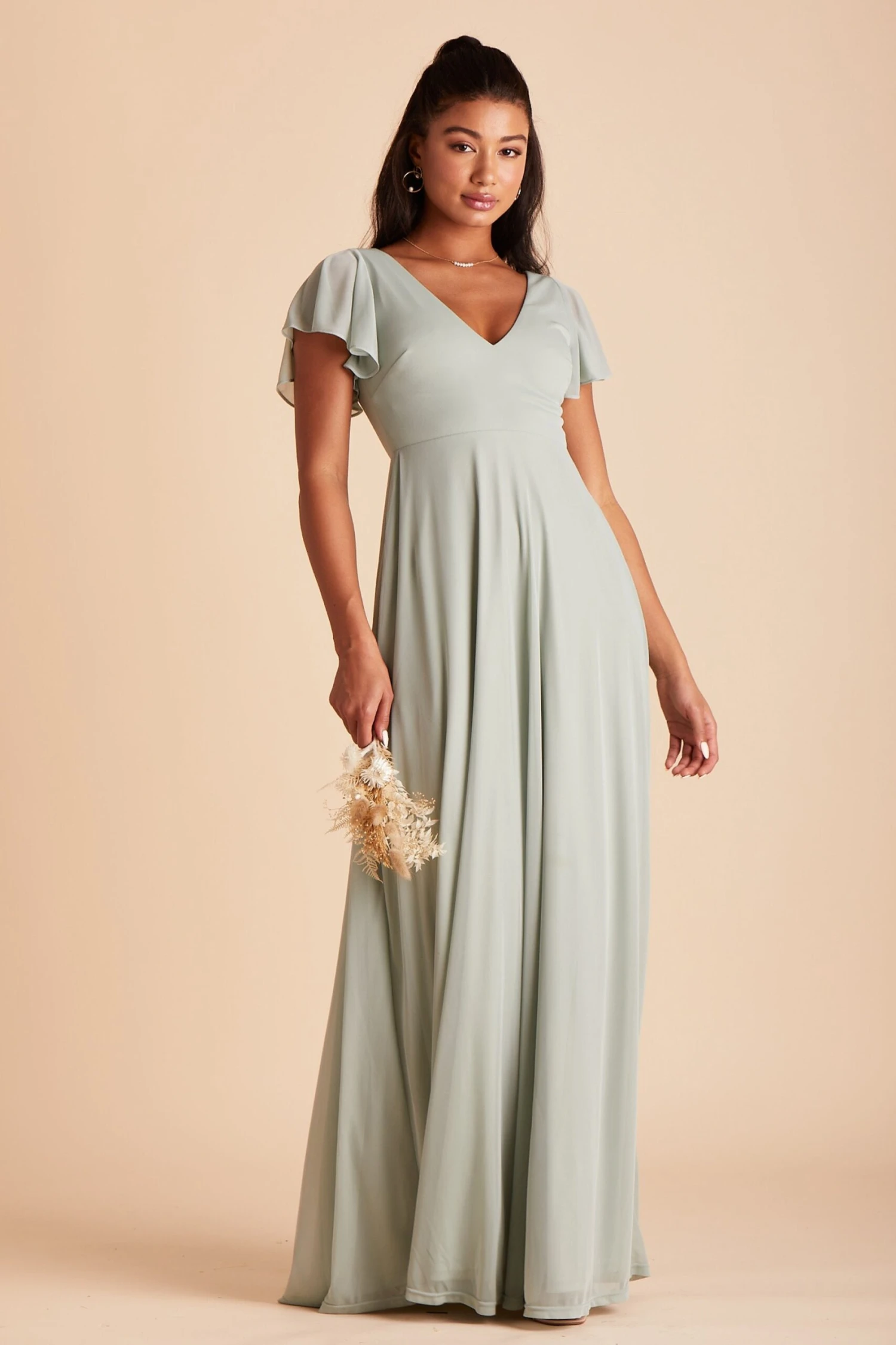 Hannah Dress - Sage - Image 8
