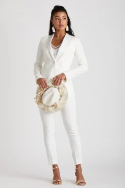 Women's White Tuxedo By SuitShop