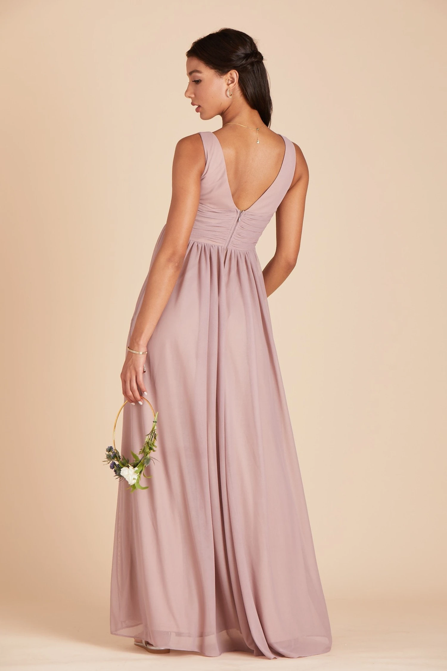 Lianna Dress - Mauve - Image 9