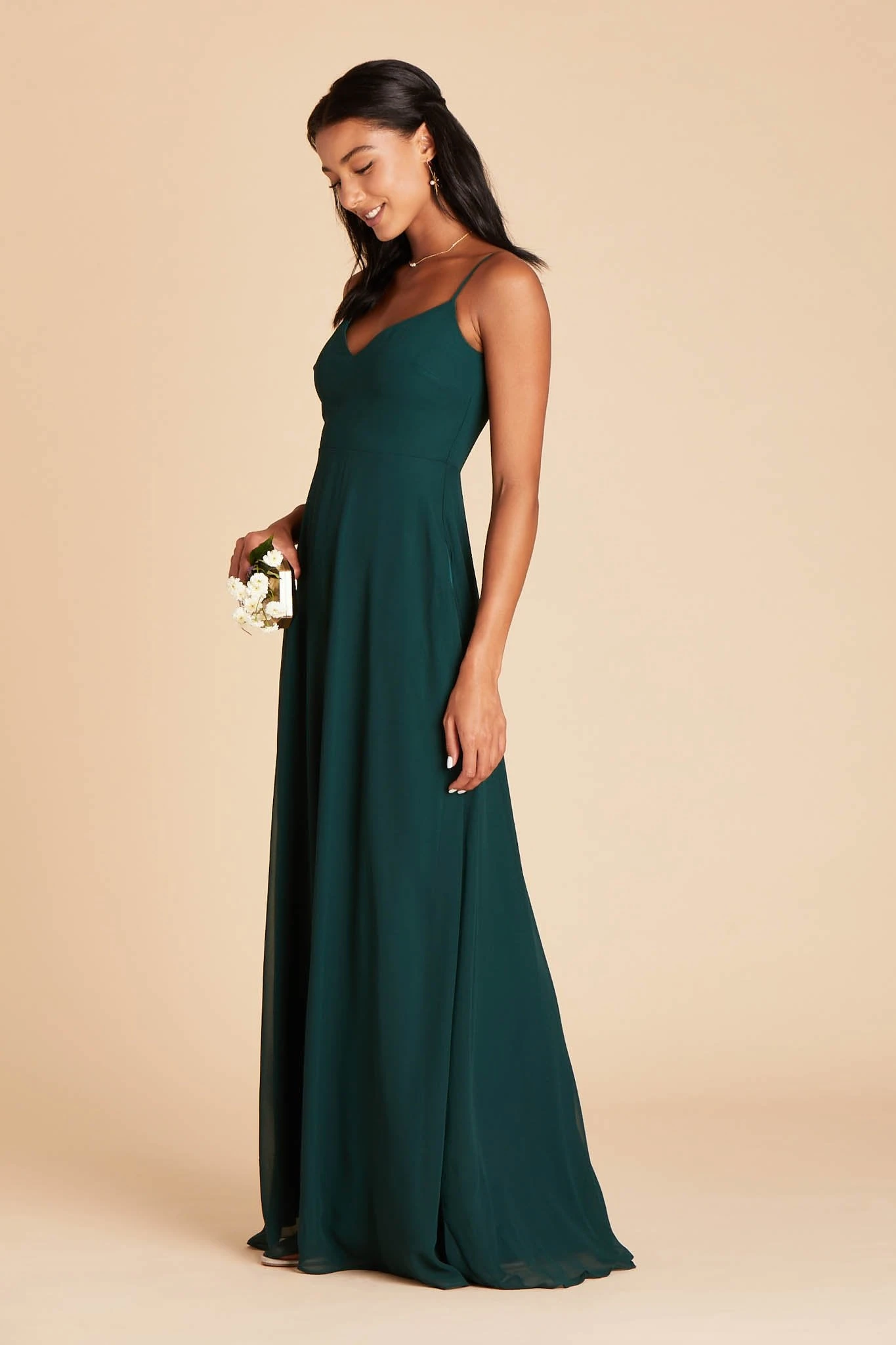 Devin Convertible Dress - Emerald - Image 14