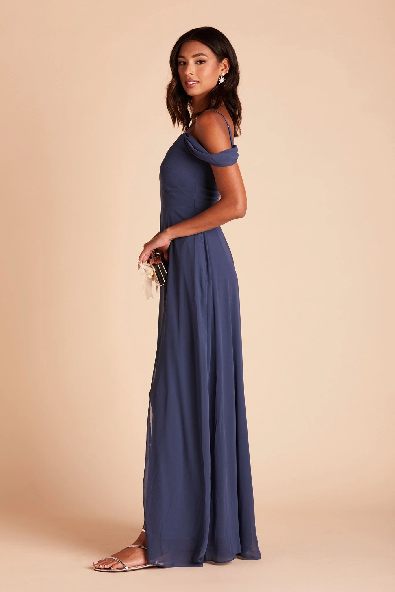 Devin Convertible Dress - Slate Blue - Image 16