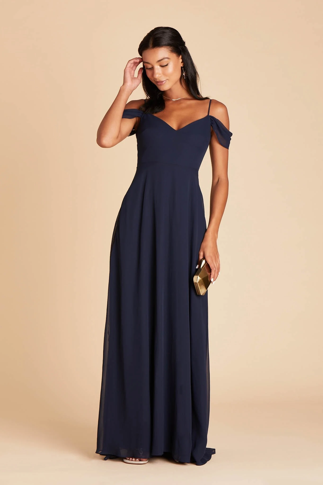 Devin Convertible Dress - Navy - Image 13