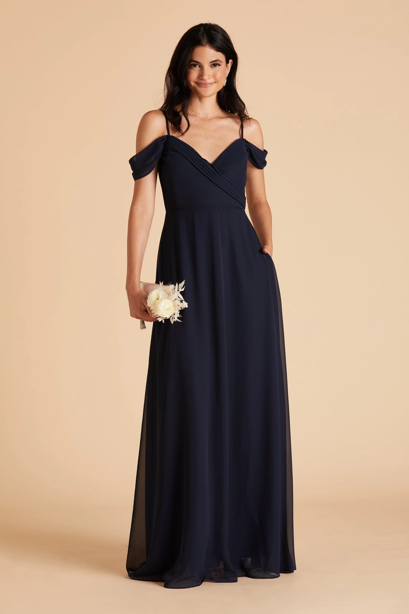 Spence Convertible Dress - Navy - Image 5