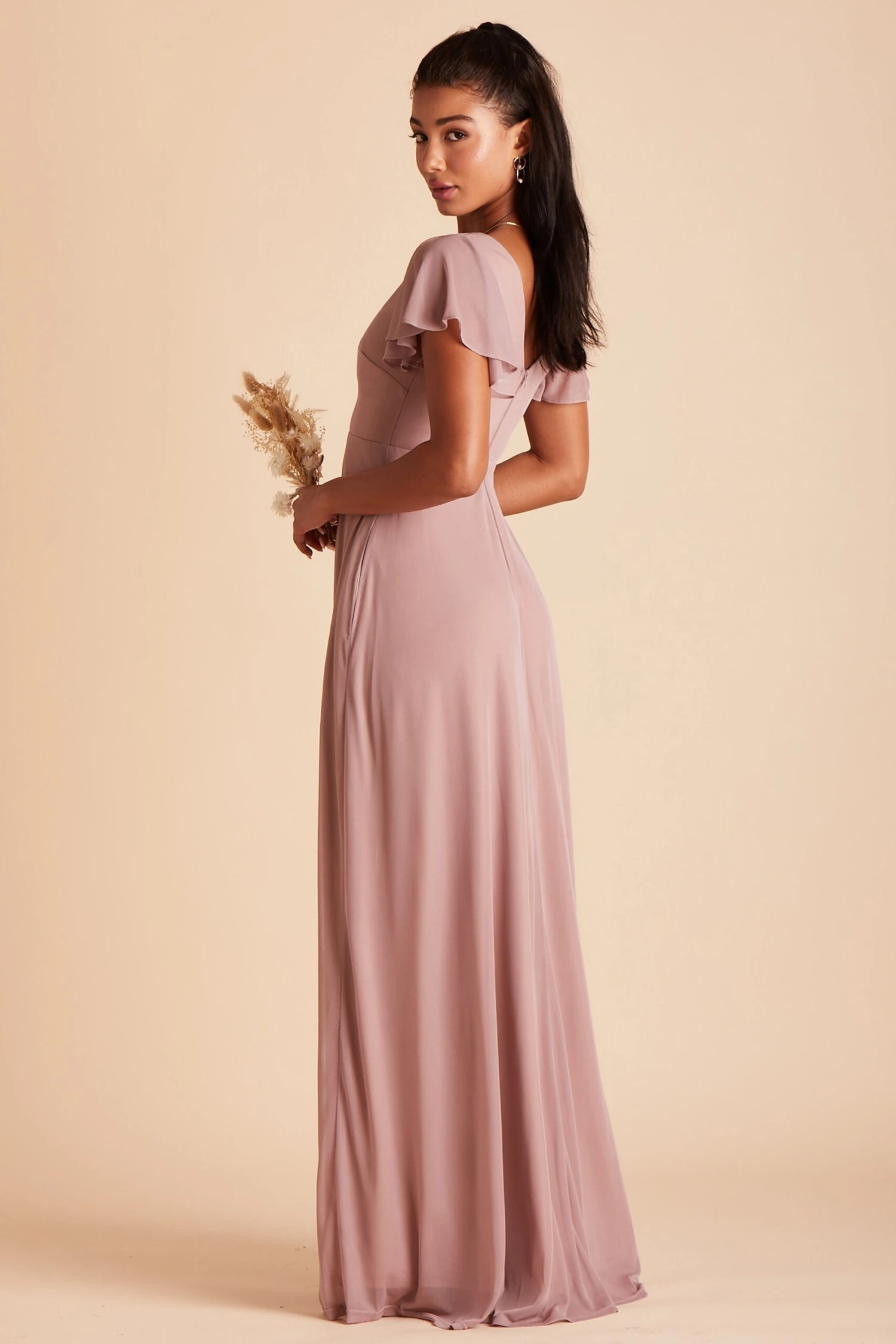 Hannah Dress - Mauve - Image 8