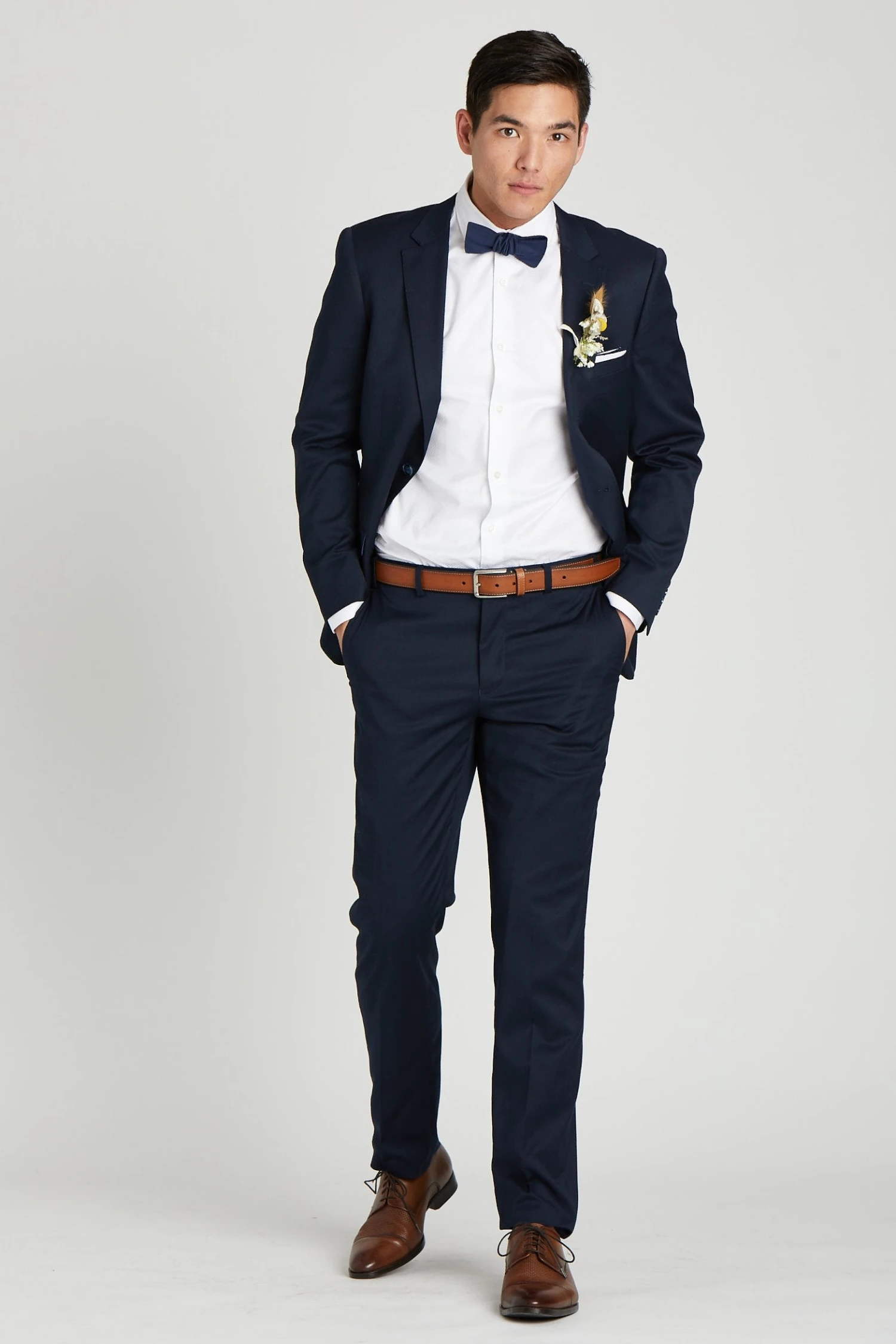 Daniel Bow Tie - Navy - Image 4