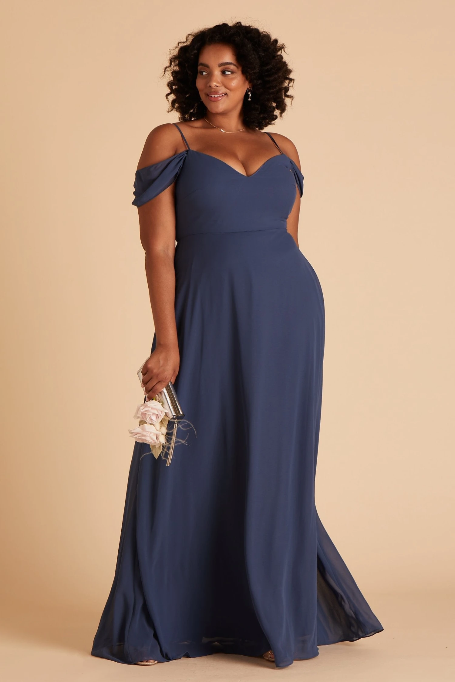 Devin Convertible Dress - Slate Blue - Image 20
