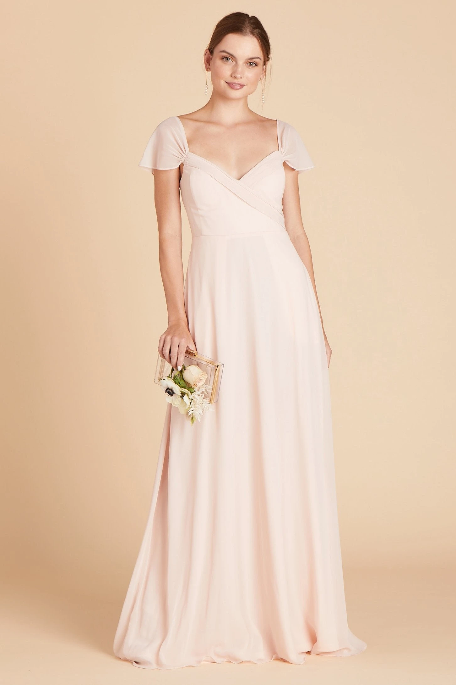 Spence Convertible Dress - Pale Blush - Image 6