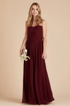 Chicky Convertible Dress - Cabernet