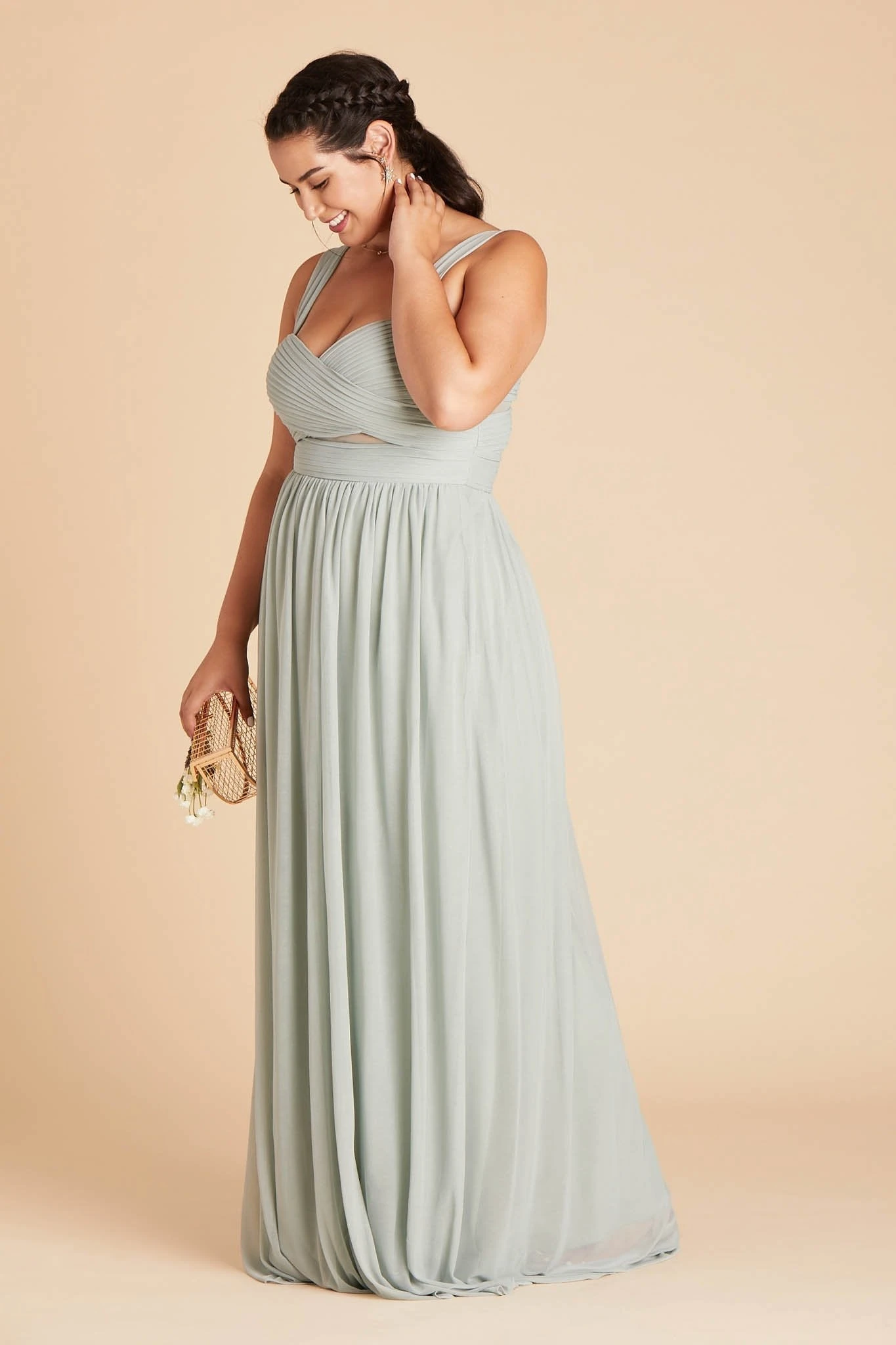 Elsye Dress - Sage - Image 13