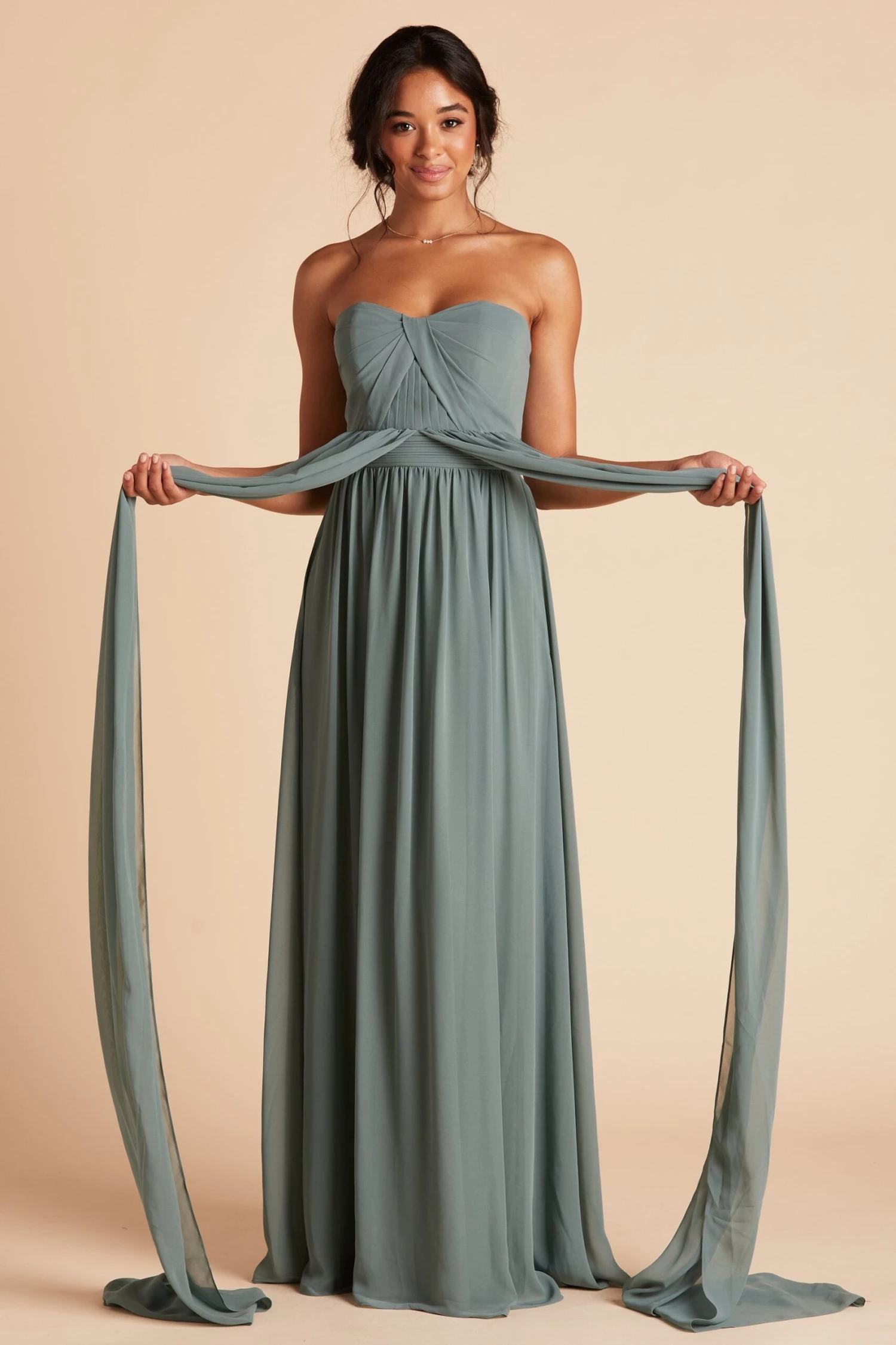 Grace Convertible Dress - Sea Glass - Image 15