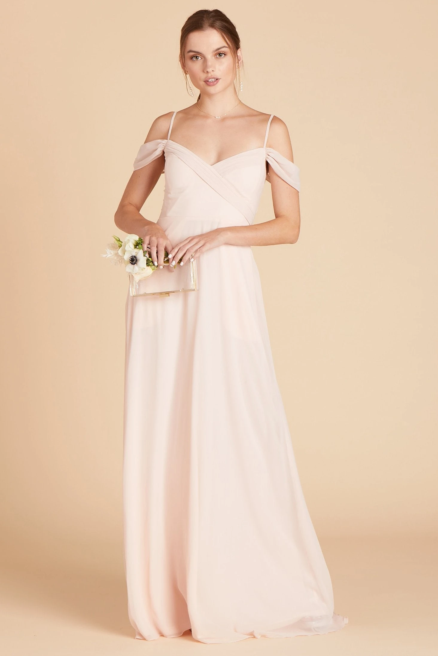 Spence Convertible Dress - Pale Blush - Image 10