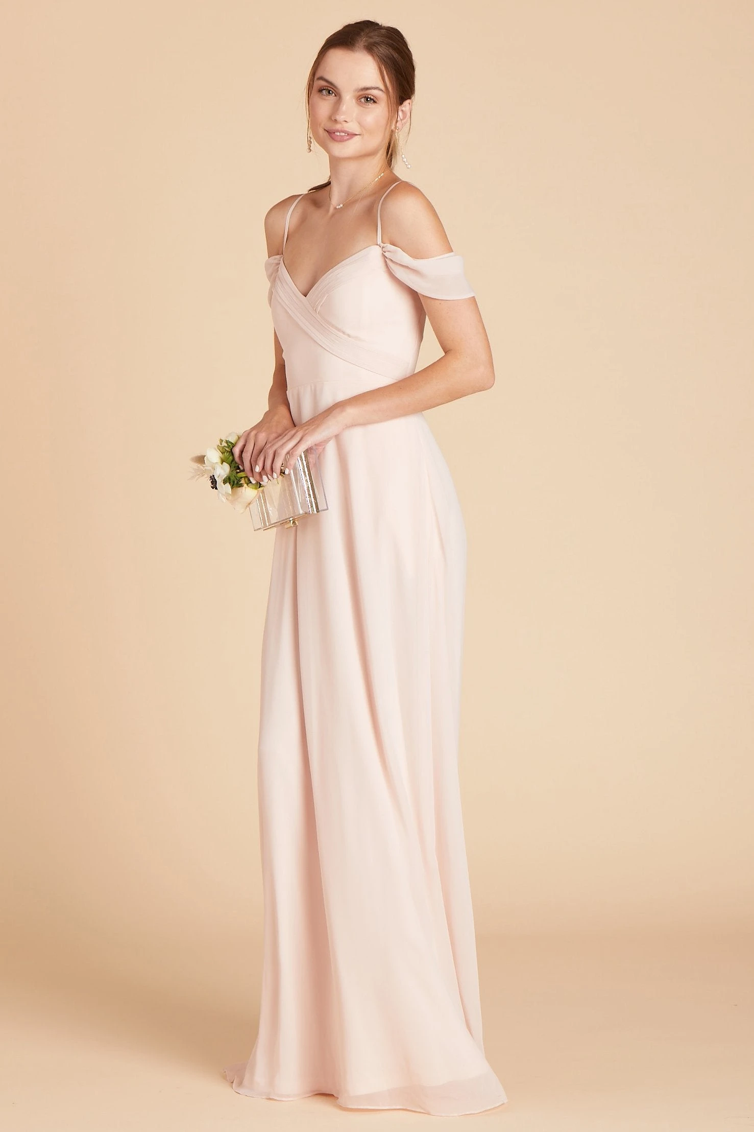 Spence Convertible Dress - Pale Blush - Image 13