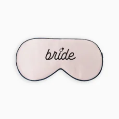 Silk Bride Sleep Mask - Black