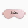 Silk Bride Sleep Mask - Pink