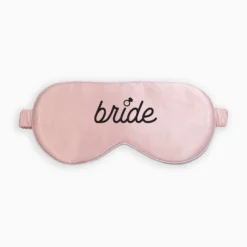 Silk Bride Sleep Mask - Pink