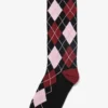 Argyle Groomsmen Socks By No Cold Feet - Red