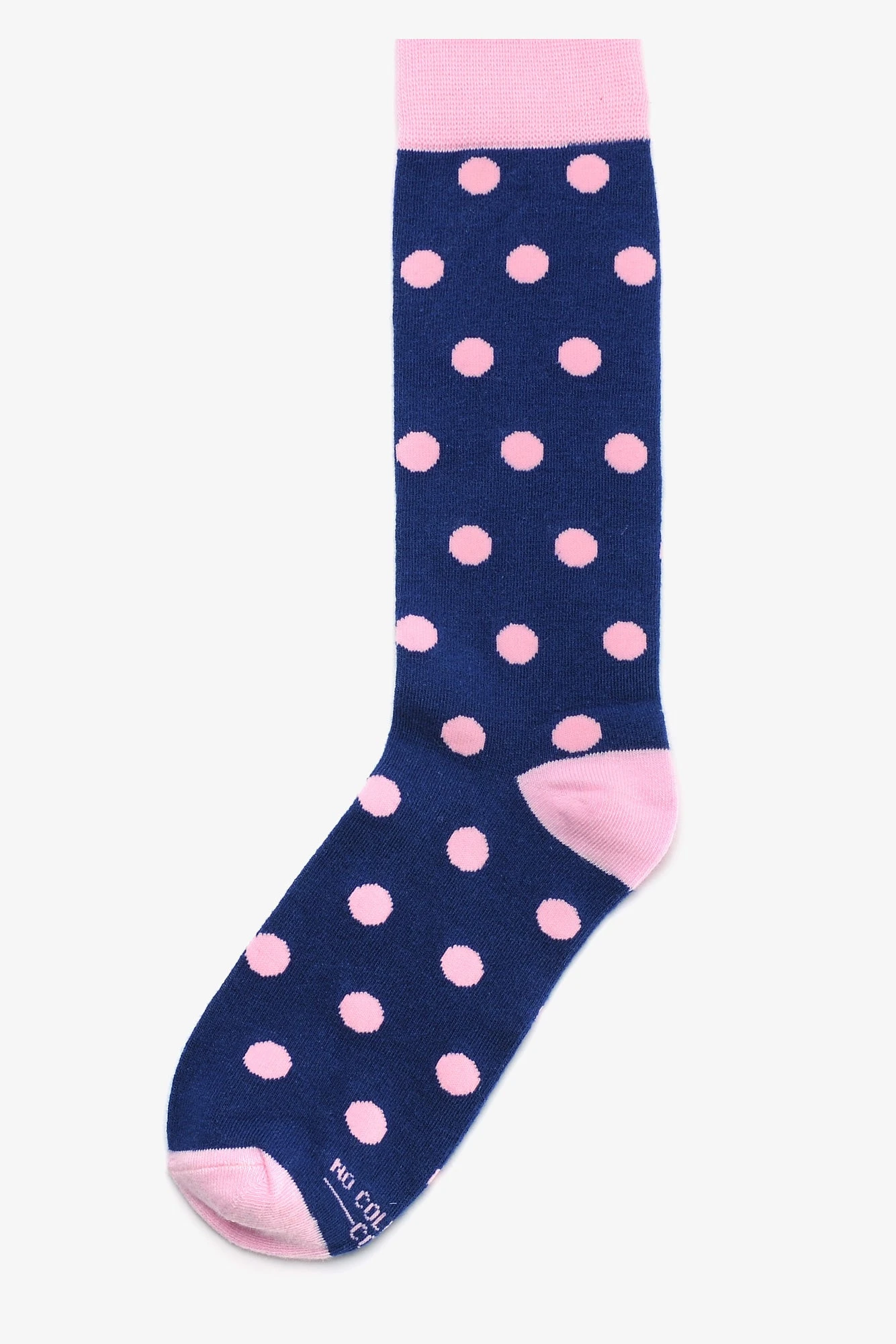 Polka Dot Groomsmen Socks By No Cold Feet - Navy
