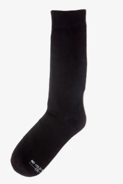 Solid Groomsmen Socks By No Cold Feet - Black