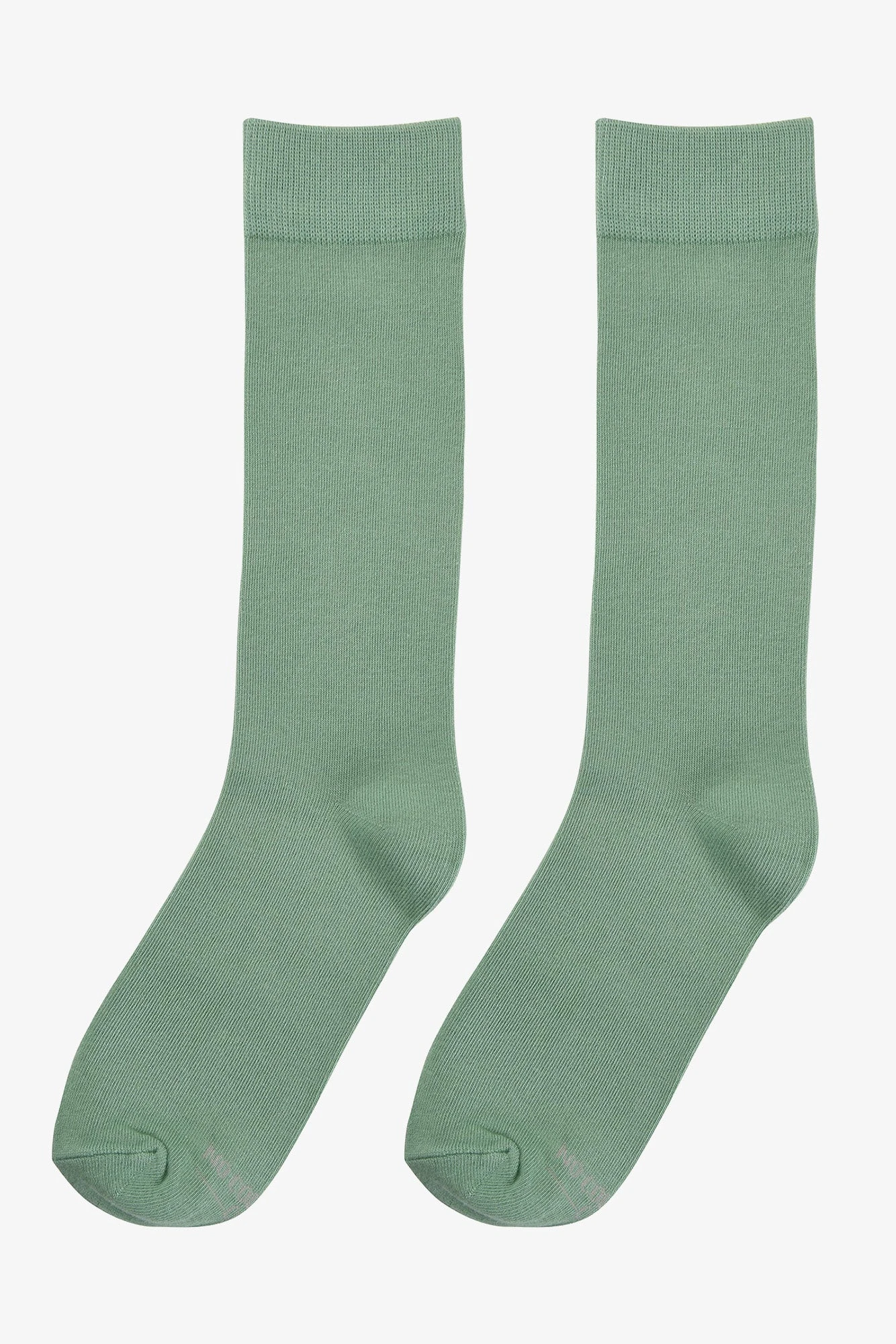 Solid Groomsmen Socks By No Cold Feet - Green - Image 2