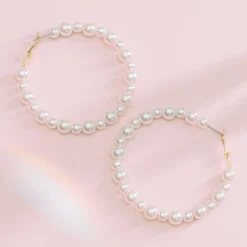 Spokane Pearl Hoops - Large