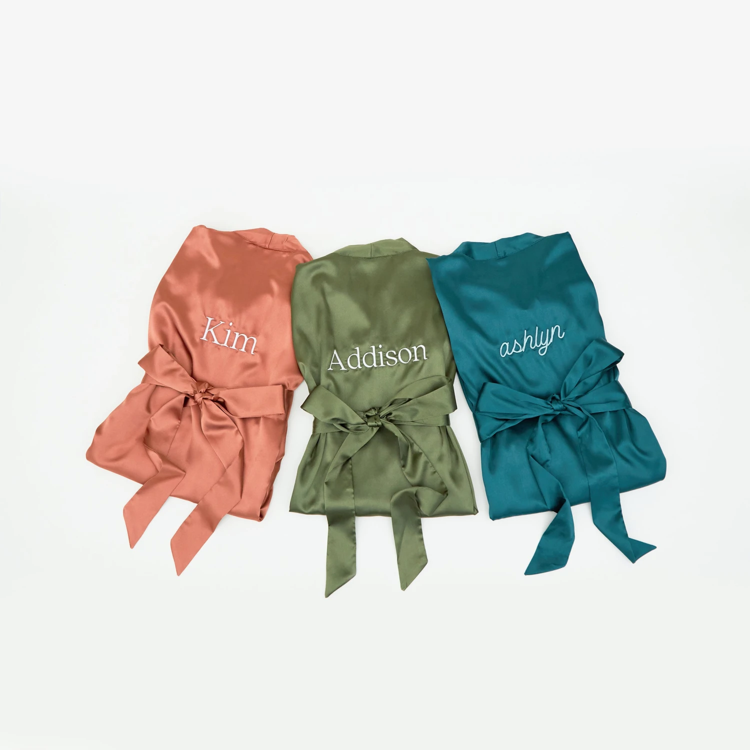 Claudine Lace Robe - Emerald - Image 7