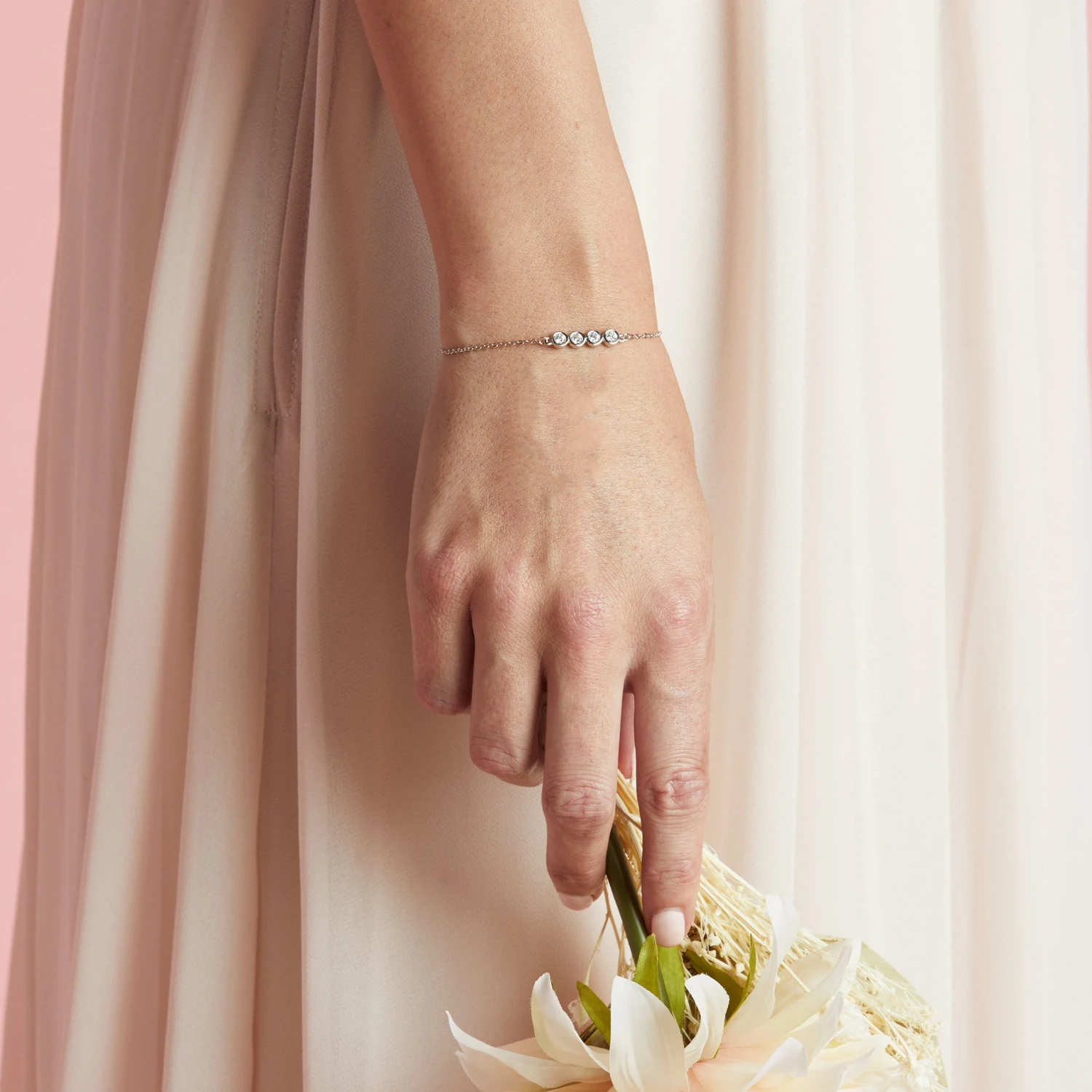 Crystal Tennis Bracelet - Image 2