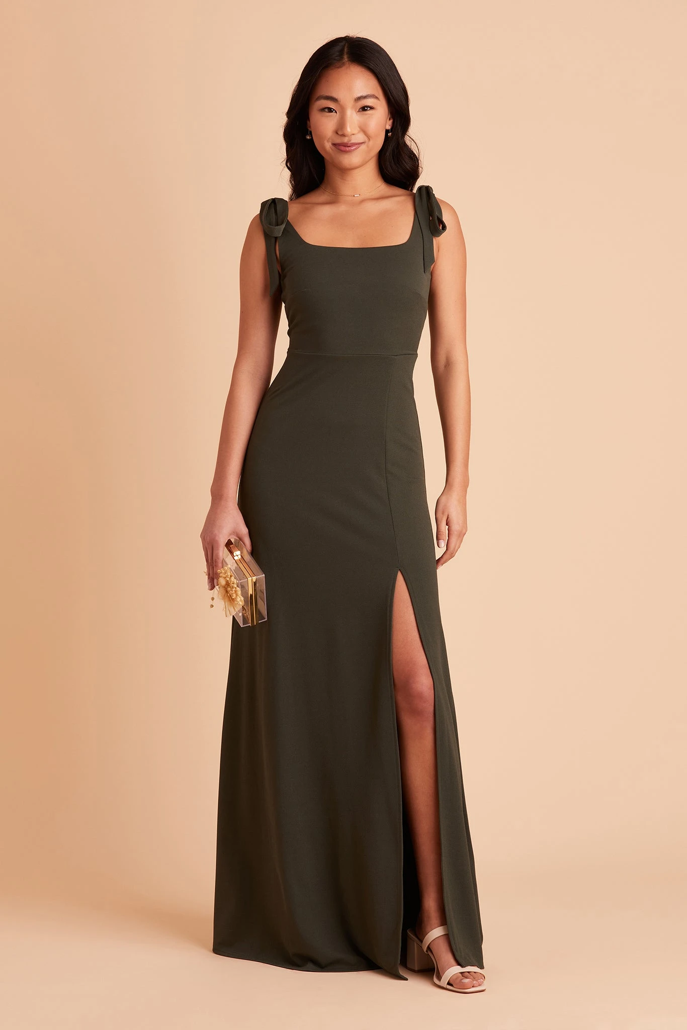 Alex Convertible Dress - Olive - Image 6