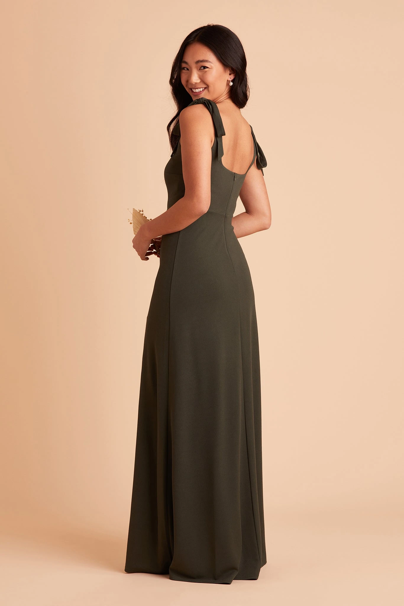 Alex Convertible Dress - Olive - Image 3