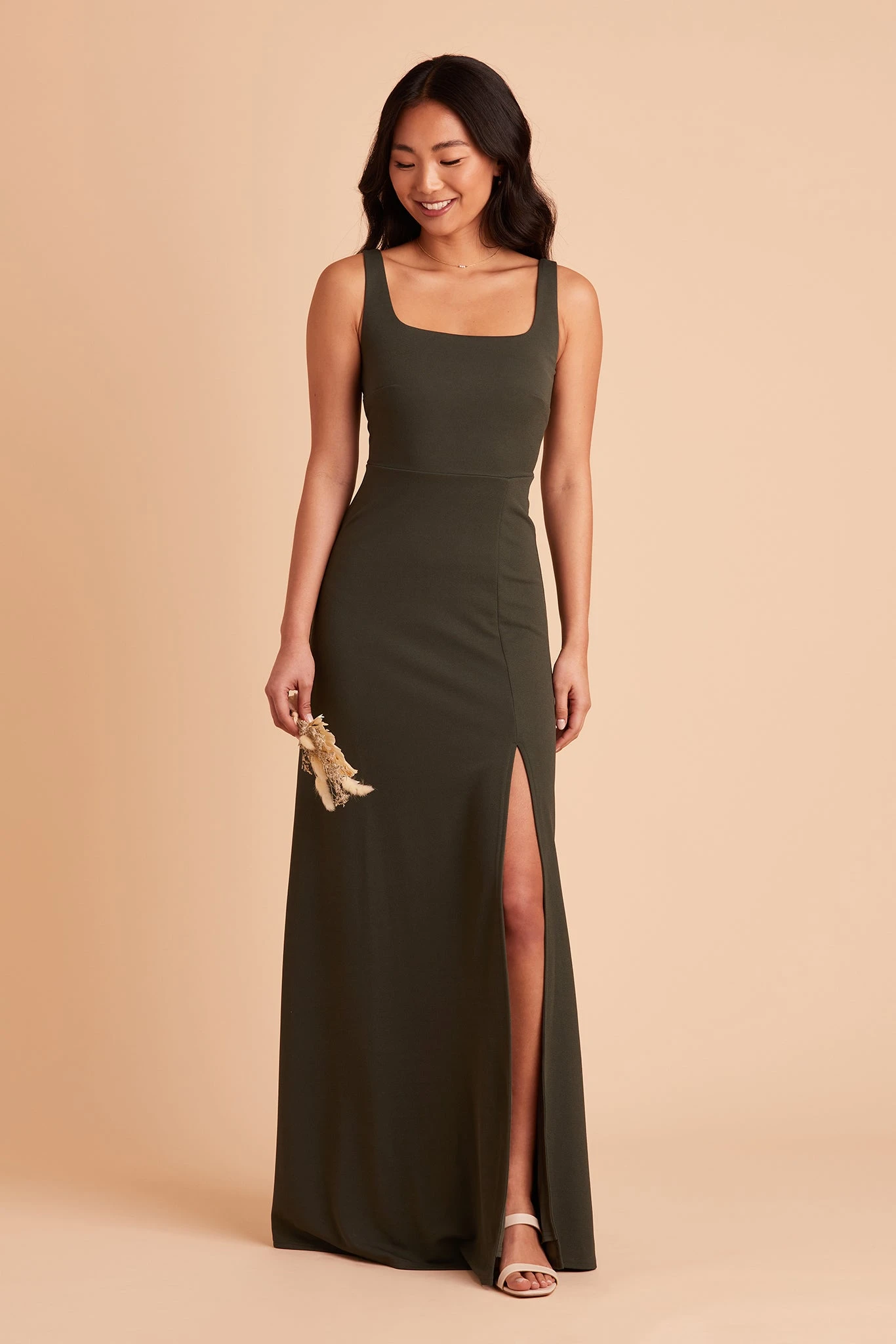 Alex Convertible Dress - Olive - Image 5