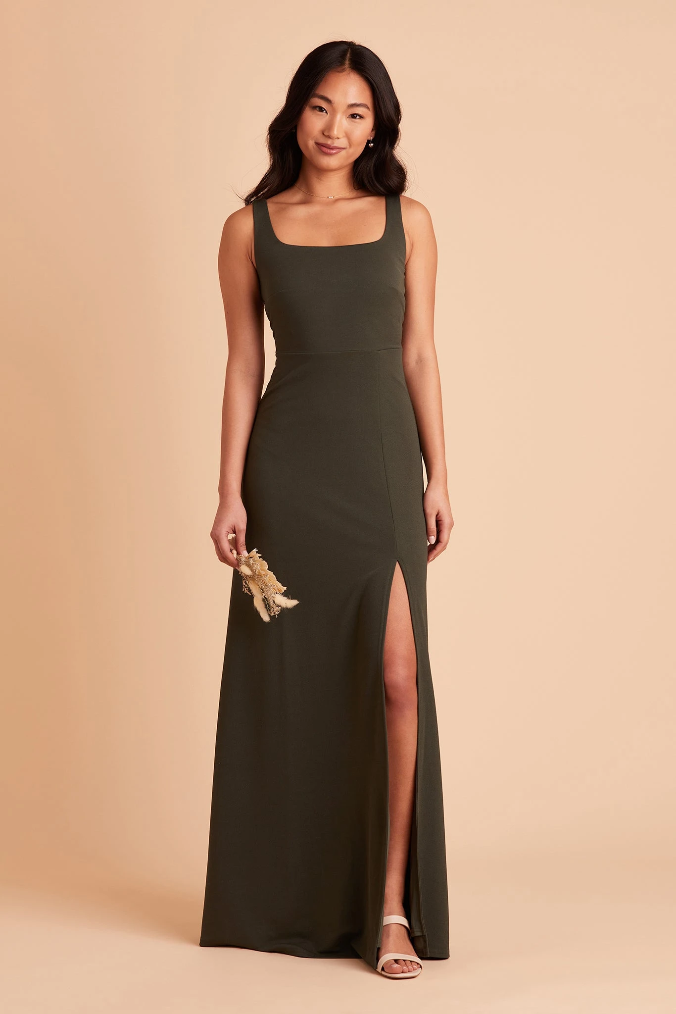 Alex Convertible Dress - Olive - Image 4