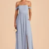 August Convertible Dress - Dusty Blue