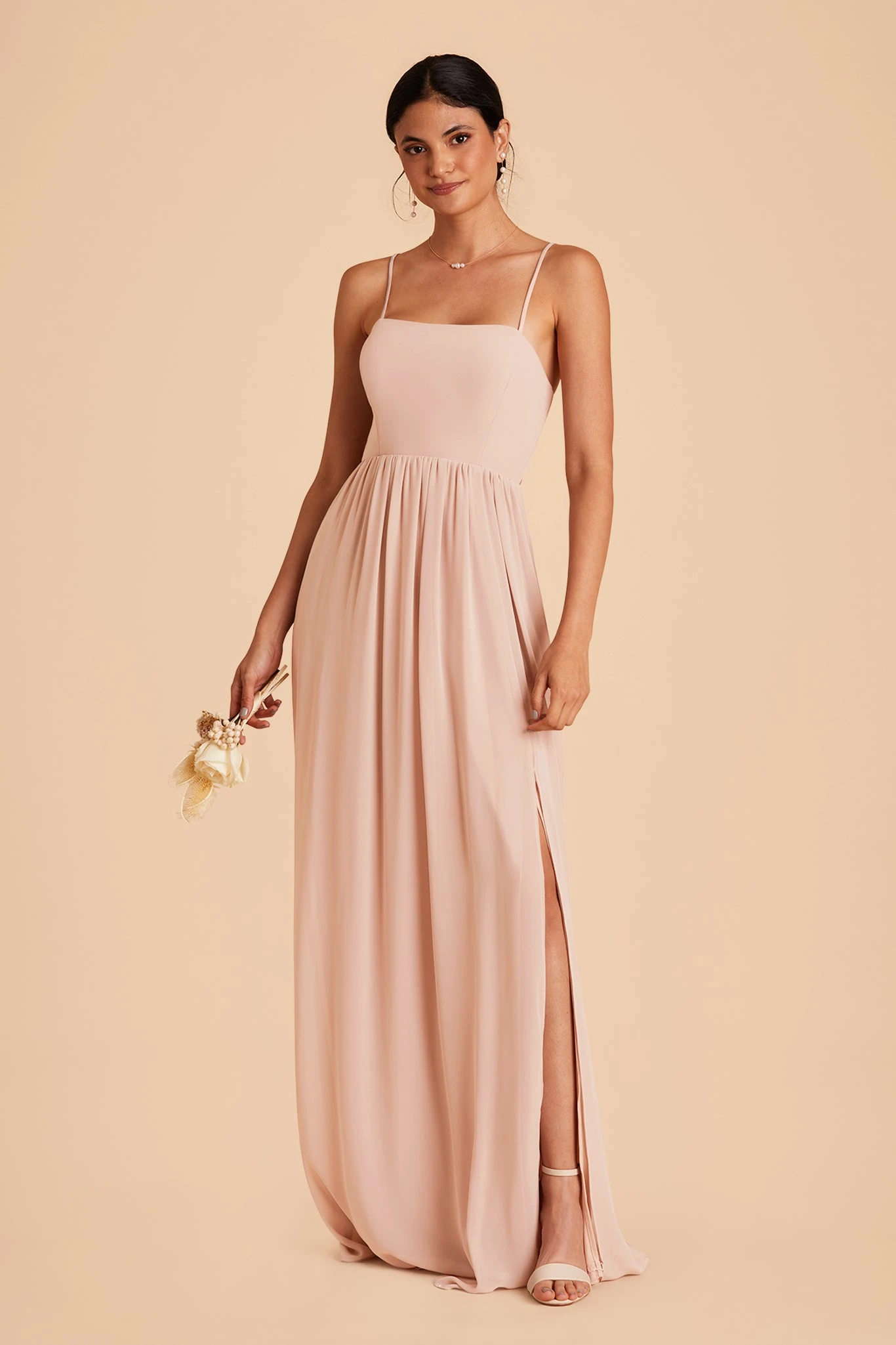 August Convertible Dress - Pale Blush - Image 7