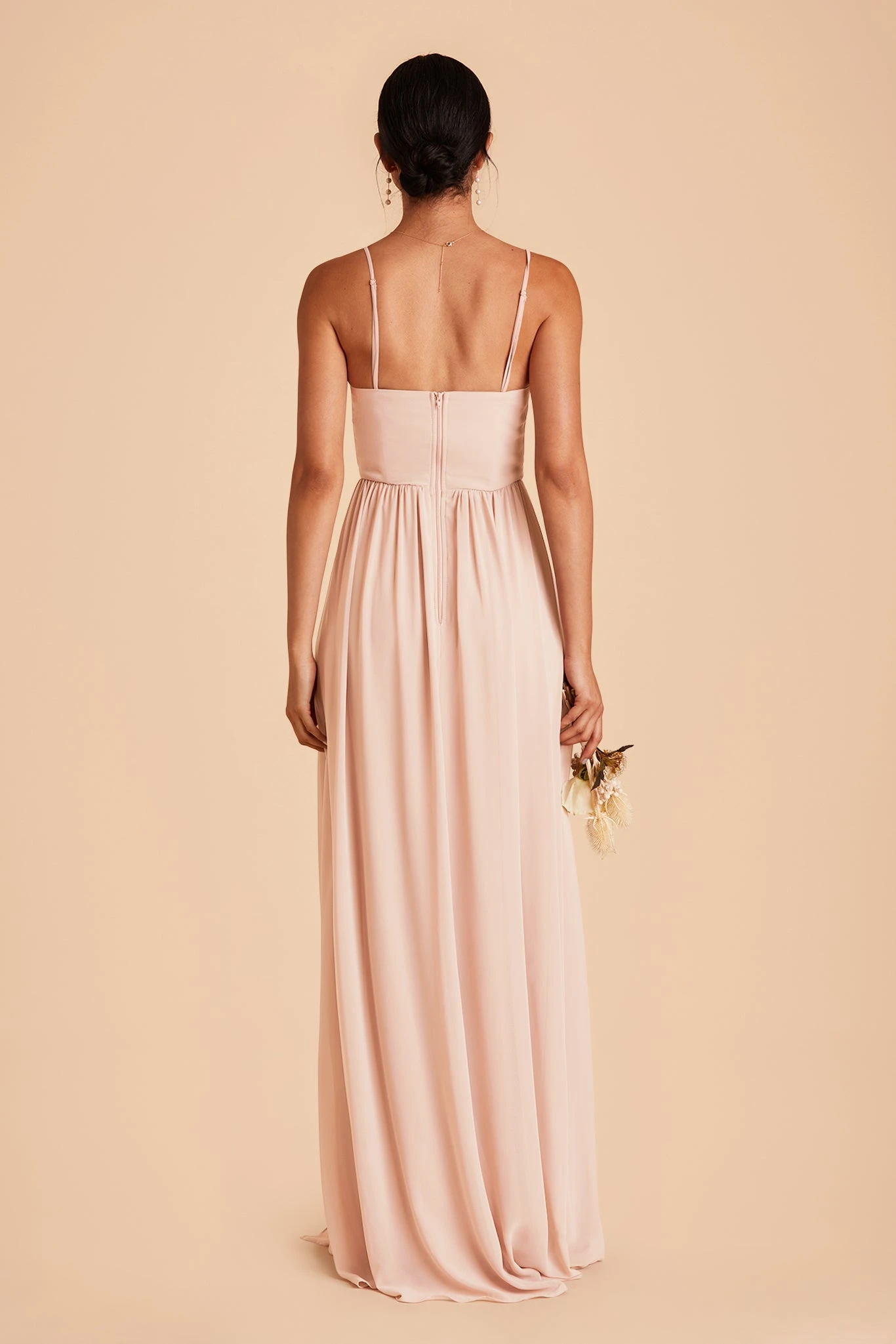 August Convertible Dress - Pale Blush - Image 8