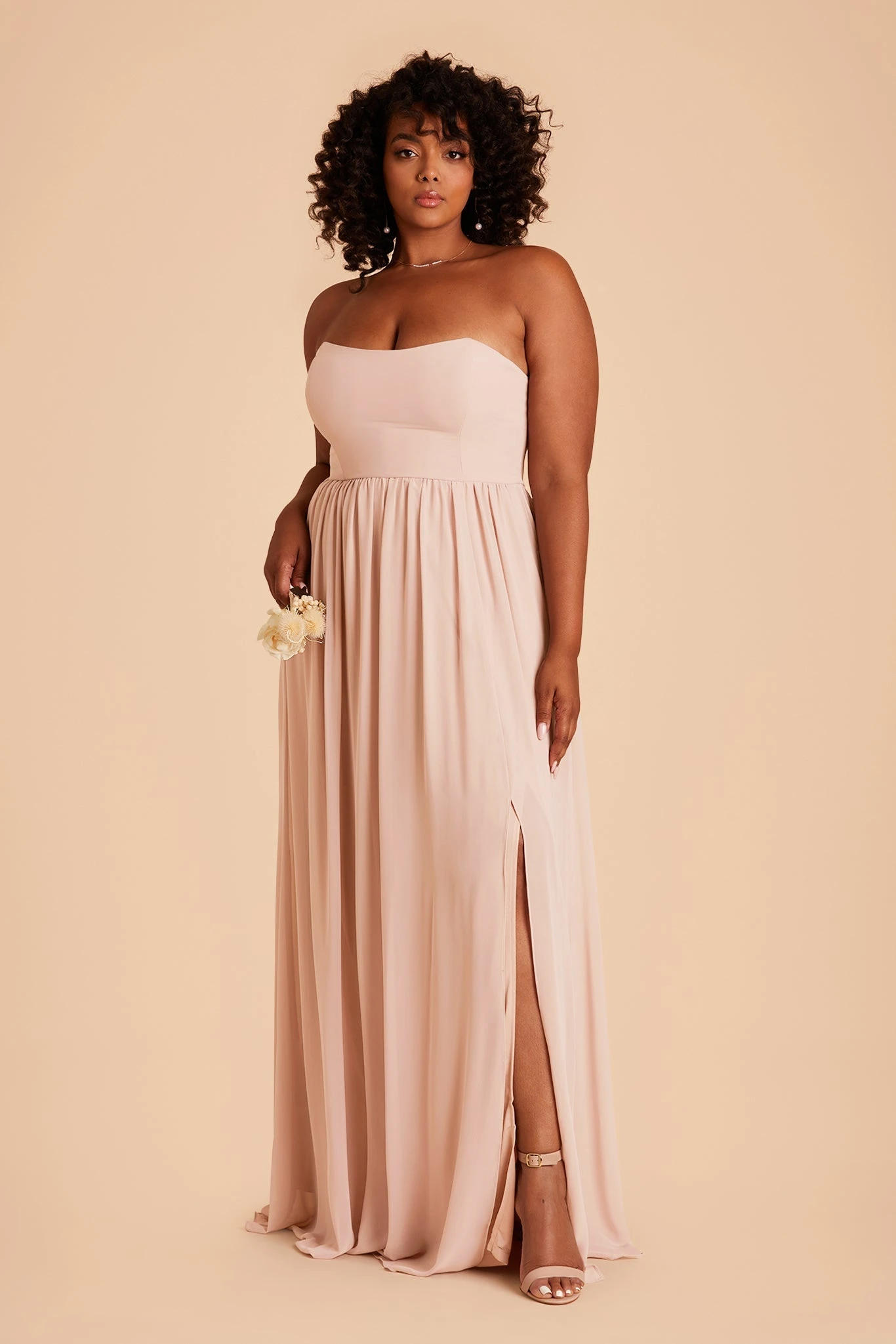 August Convertible Dress - Pale Blush - Image 15