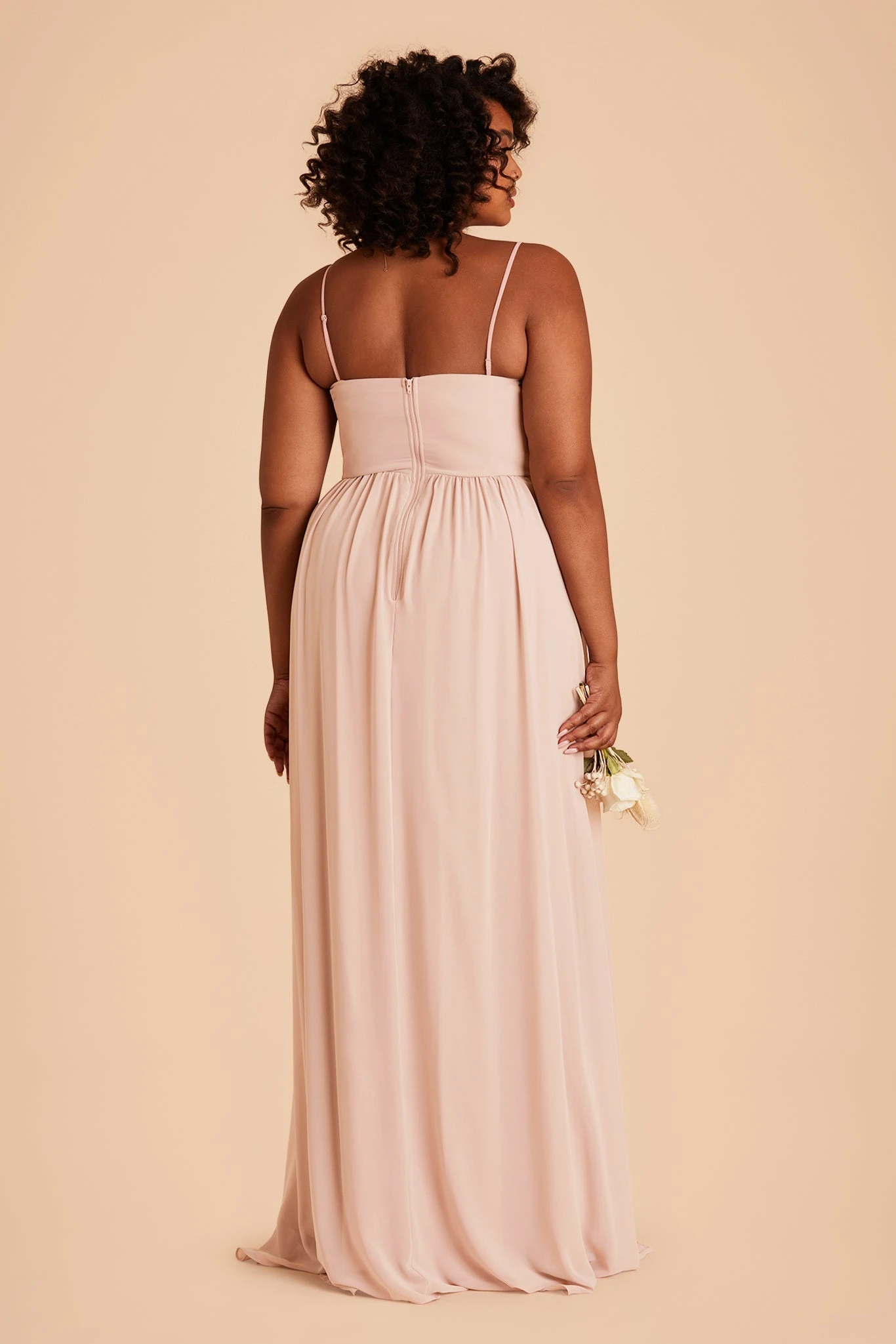 August Convertible Dress - Pale Blush - Image 11