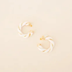 Braided Hoop Earrings
