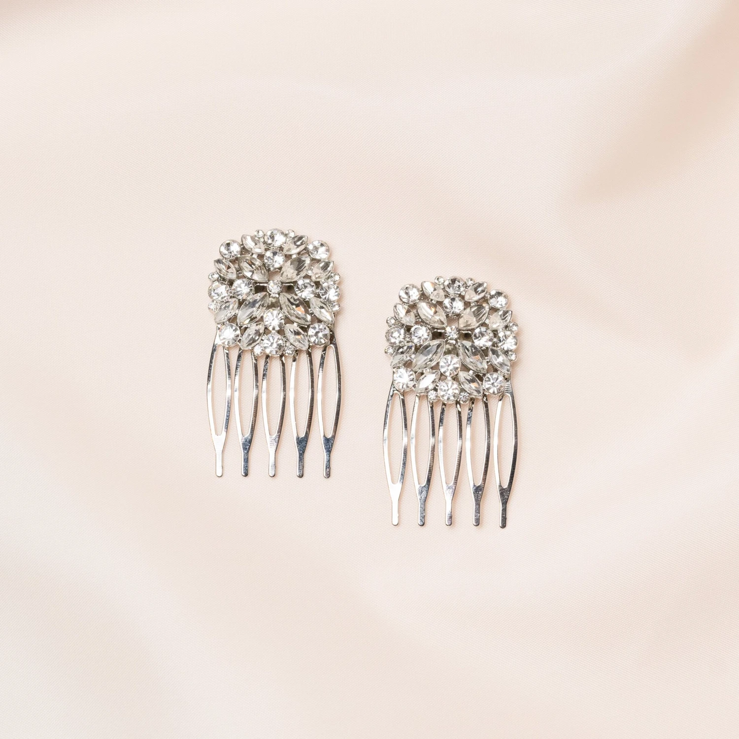Capri Floating Crystal Hair Pins - Image 3