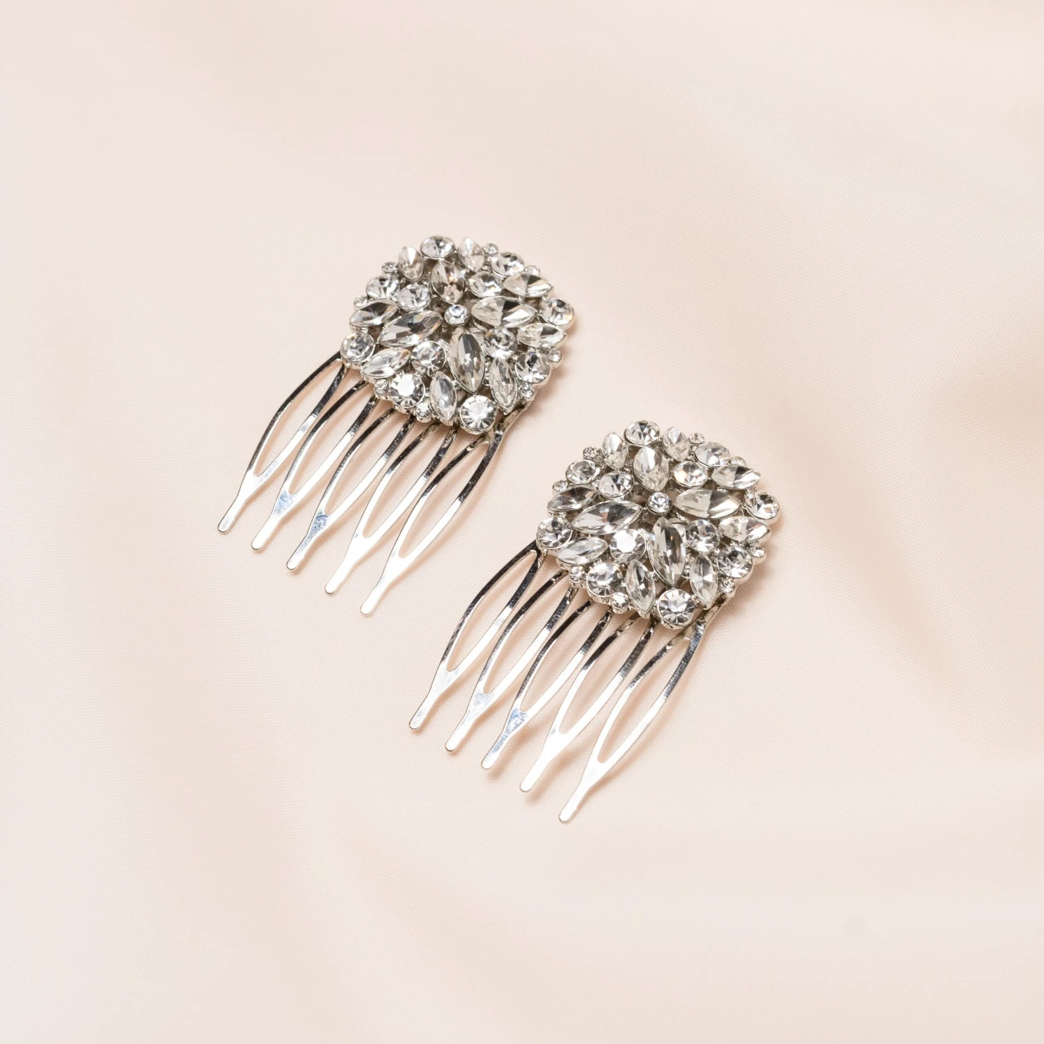 Capri Floating Crystal Hair Pins