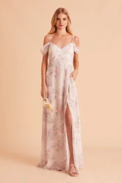 Devin Convertible Dress - Blush Bouquet
