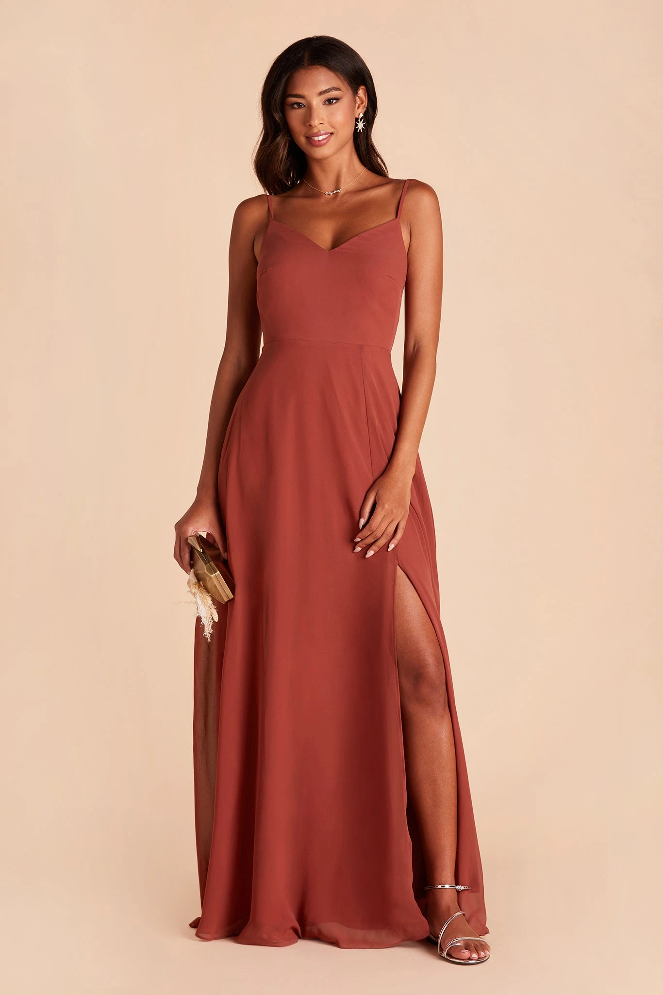 Devin Convertible Dress - Spice - Image 3
