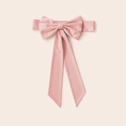 Liz Flower Girl Sash - Sheen Light Pink